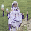 Anime Re:Zero Starting Life in Another World Emilia Cosplay Costume - Cosplay Clans