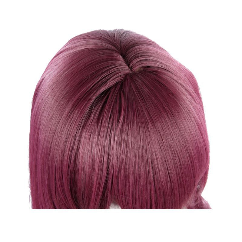 FGO Fate Grand Order Lancer Scathach Dark Purple 110cm Long Stright Cosplay Wigs - Cosplay Clans
