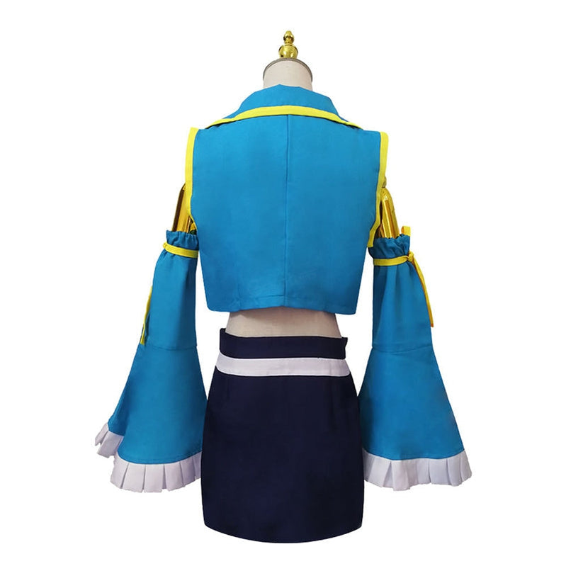 Anime Fairy Tail Lucy Heartfilia Uniforms Cosplay Costume - Cosplay Clans