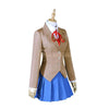 DDLC! Doki Doki Literature Club Monika Uniform Outfit Cosplay Costumes - Cosplay Clans