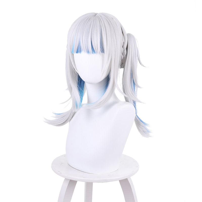 Hololive English Virtual YouTuber Gawr Gura Halloween Cosplay Wigs