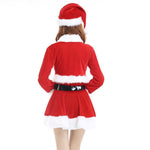 New Women's Sexy Christmas Cosplay Costume Halloween Costume Dress With Hat