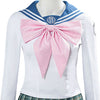 Danganronpa: Trigger Happy Havoc Art Gallery Sayaka Maizono Full Set Cosplay Costumes - Cosplay Clans