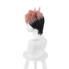 Anime Jujutsu Kaisen Yuji Itadori Short Pink Gradient Black Cosplay Wigs - Cosplay Clans