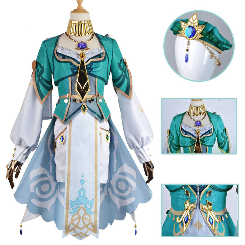 Genshin Impact Lisa Cosplay Costume - A Sobriquet Under Shade