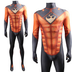 Marvel Human Torch Jumpsuit Halloween Cosplay Costume