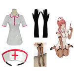 Anime Chainsaw Man Makima Power Nurse Uniform Cosplay Costumes