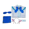 Anime Nekopara Catgirl Vanilla Blue Dress Outfits Cosplay Costume - Cosplay Clans