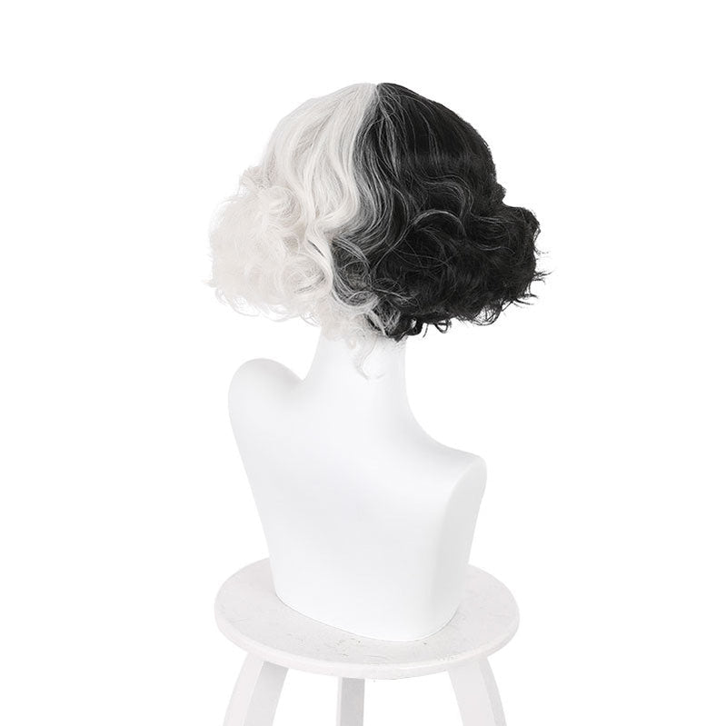 Cruella De Vil  Cosplay Wigs