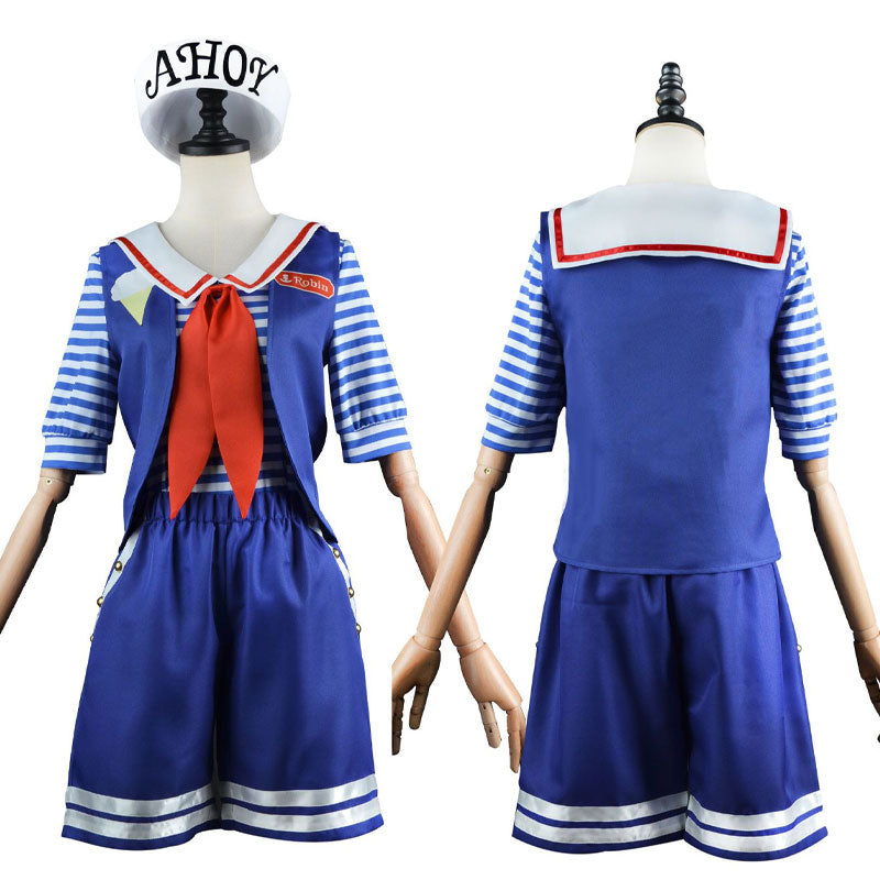 Free Roblox T-shirt Scoops Ahoy uniform 🍦🌀(Stranger things S3 cosplay)