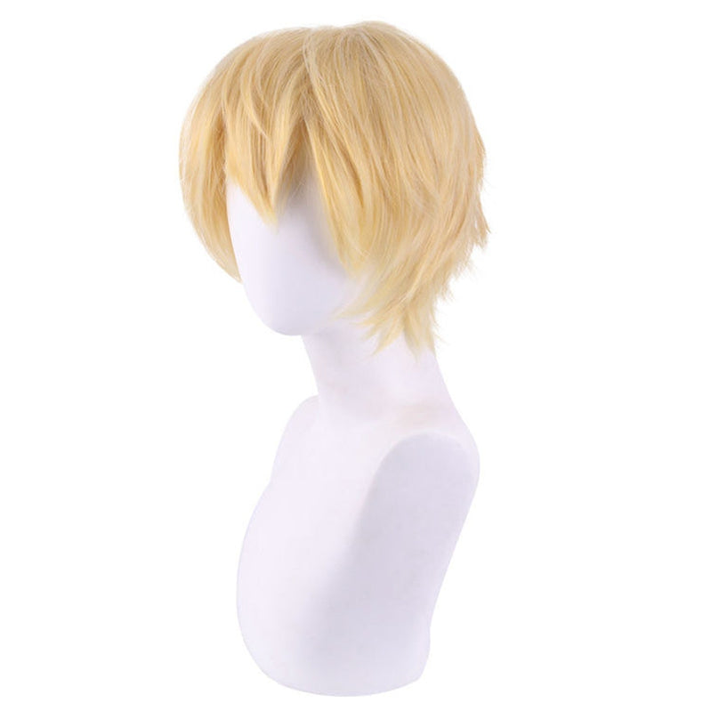 Chainsaw Man Denji Gold Short Cosplay Wigs