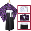 Anime Demon Slayer Kimetsu no Yaiba Kokushibou Tsugikuni Michikatsu Cosplay Costumes - Cosplay Clans
