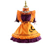 Anime Halloween Party Pumpkin Maid Cosplay Costumes