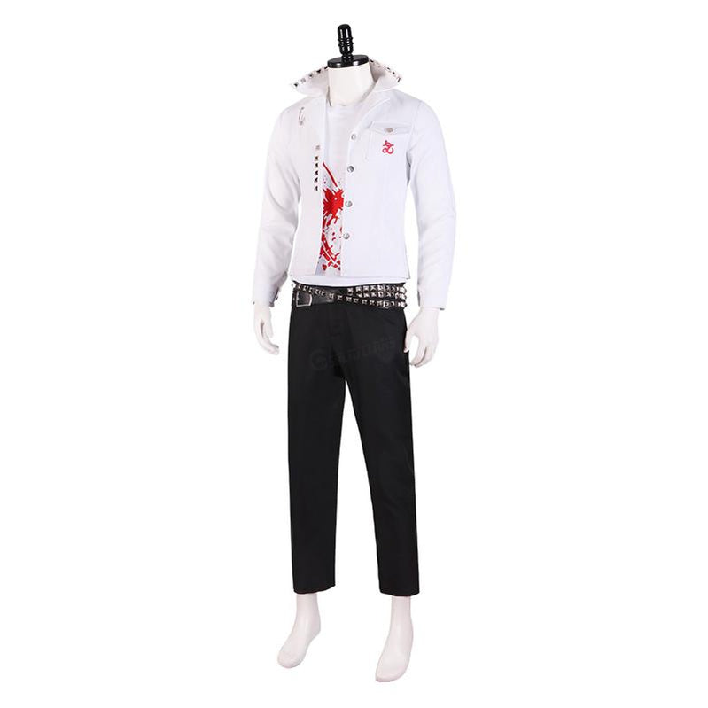 Anime Danganronpa: Trigger Happy Havoc Leon Kuwata Uniform Cosplay Costumes(Customed) - Cosplay Clans