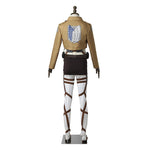 Anime Attack on Titan Eren Jaeger The Wings Of Freedom Survey Corps Uniform Set Cosplay Costume - Cosplay Clans