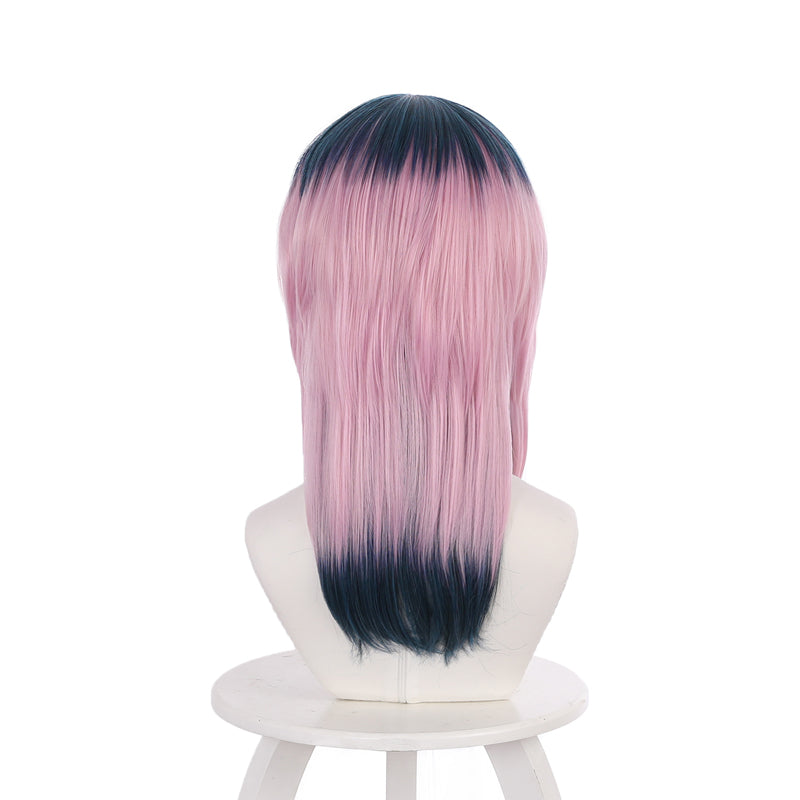 Tokyo Revengers Rindo Haitani Dark Blue Gradient Pink Cosplay Wigs