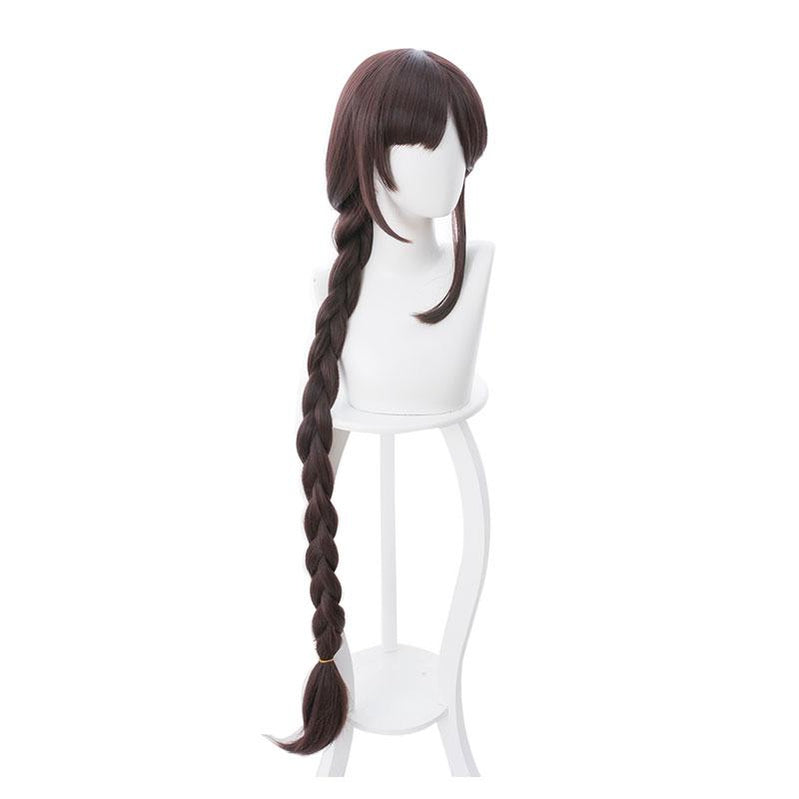 FGO Fate Grand Order Yu Mei Ren 120cm Brown Long Straight/Braid Halloween Cosplay Wigs - Cosplay Clans