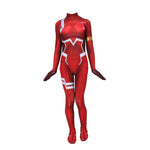 Anime DARLING in the FRANXX 02 Zero Two Jumpsuit Cosplay Costumes - Cosplay Clans