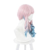 Anime Akudama Drive Doctor Long Pink Gradient Blue Cosplay Wigs - Cosplay Clans