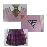 Danganronpa V3: Killing Harmony Kaede Akamatsu Uniform Cosplay Costumes - Cosplay Clans