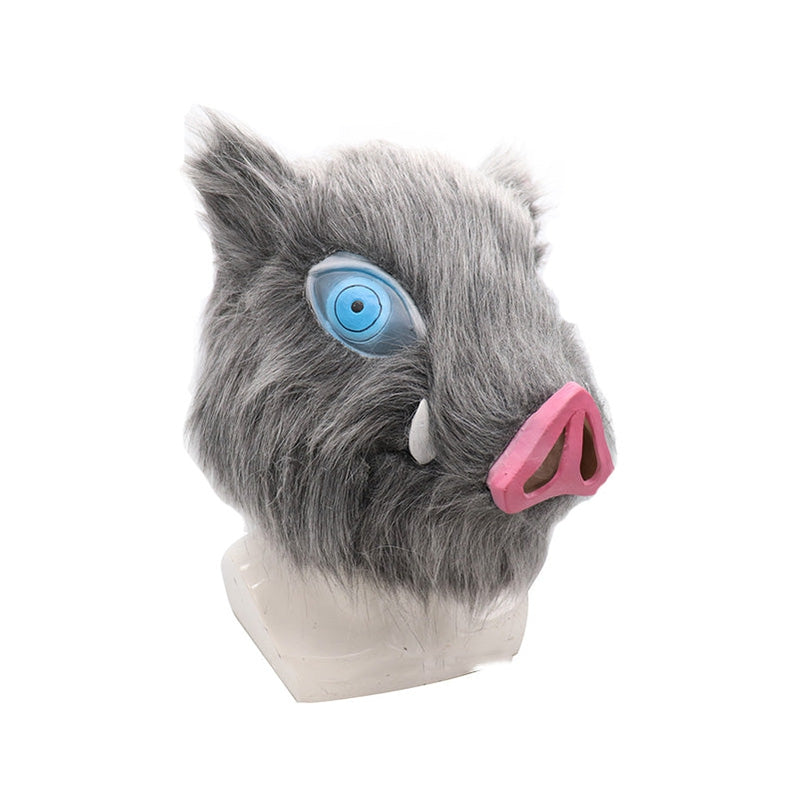 Anime Demon Slayer Kimetsu no Yaiba Inosuke Hashibira Cosplay Mask ...