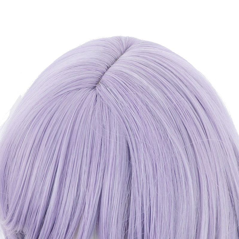 Game Genshin Impact QiQi Purple Braid Cosplay Wigs - Cosplay Clans