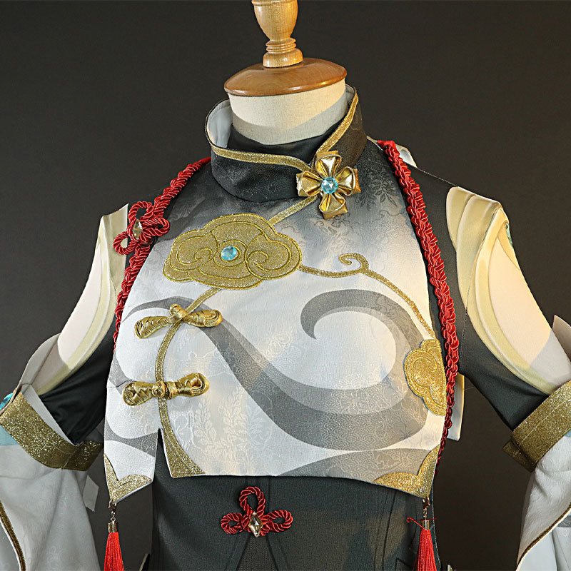 Game Genshin Impact Shenhe Fullset Cosplay Costumes