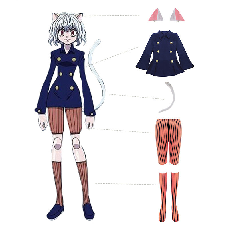 Hunter × Hunter Neferpitou Halloween Cosplay Costume