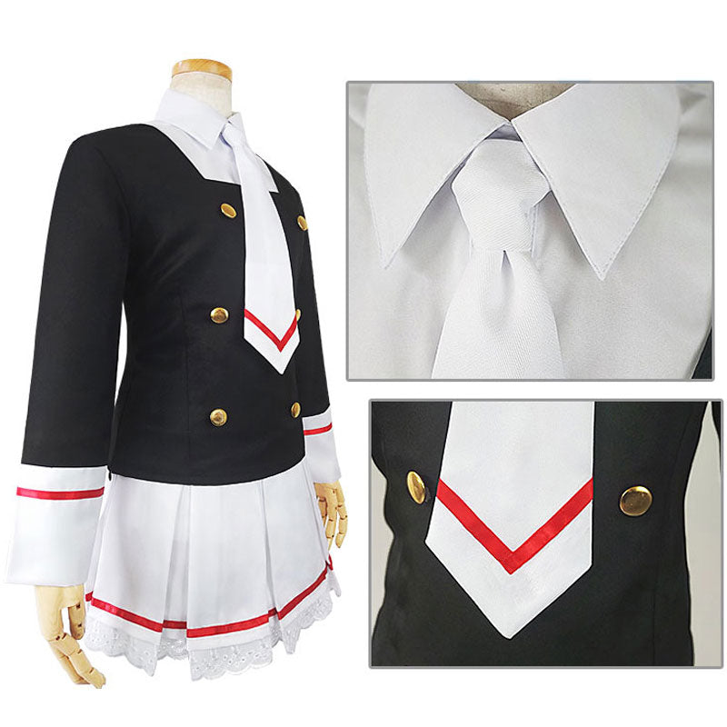 Anime Cardcaptor Sakura Sakura Kinomoto JK Uniform Cosplay Costumes