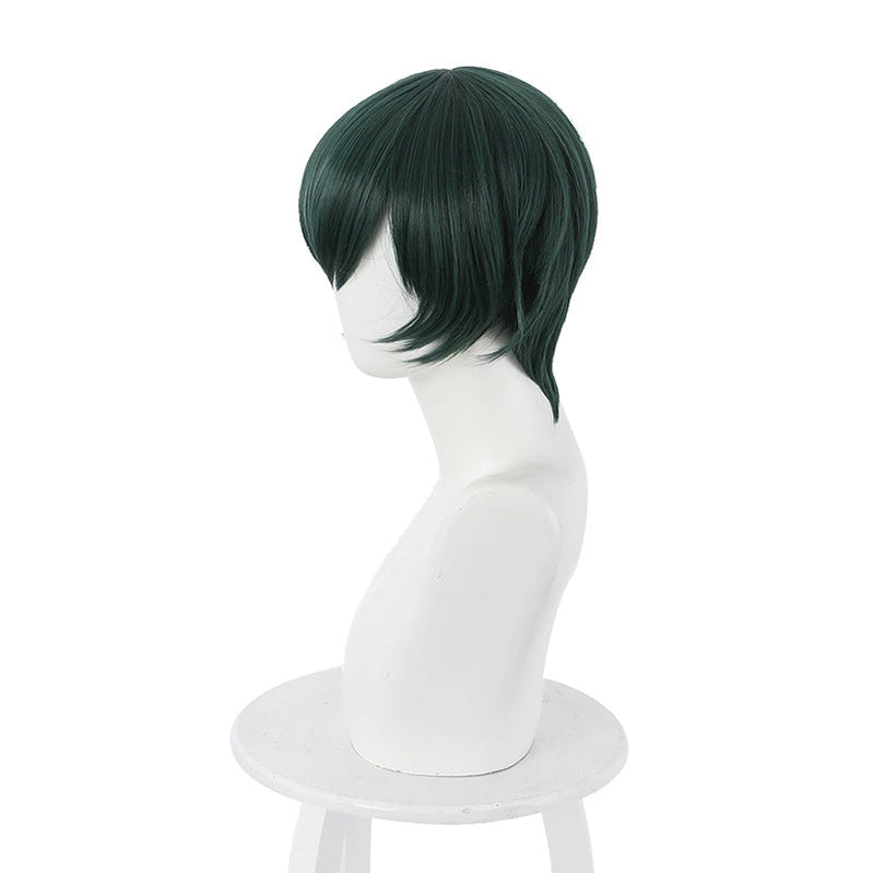 Anime Jujutsu Kaisen Mai Zenin Short Dark Green Cosplay Wigs - Cosplay Clans