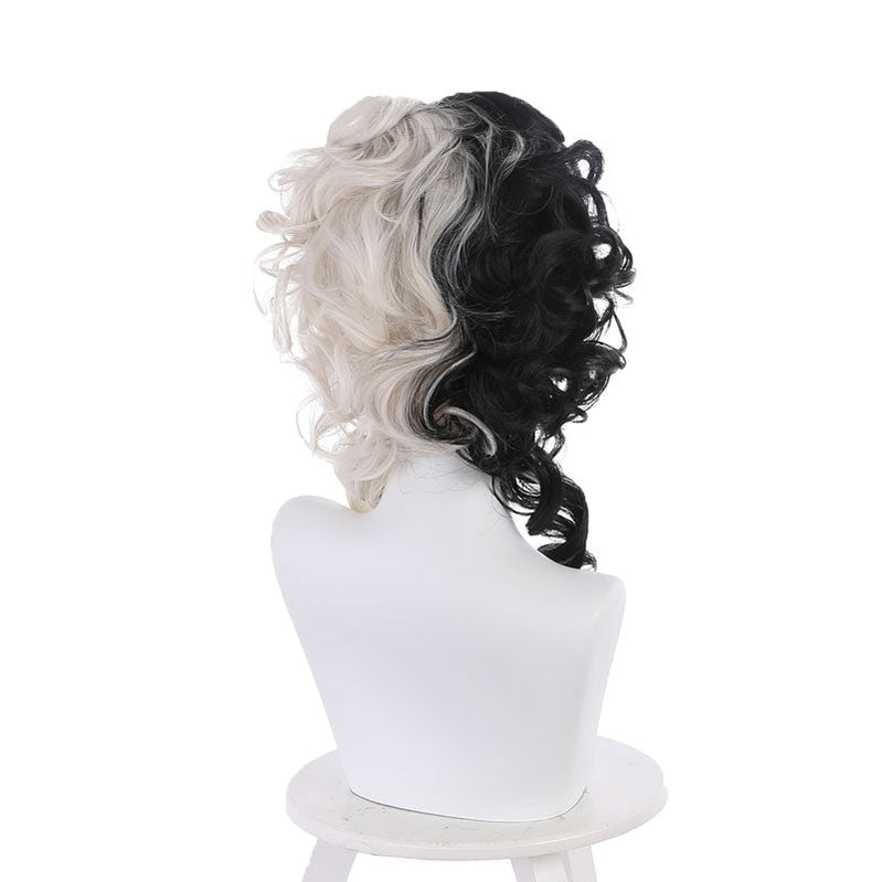 Cruella De Vil Cosplay Wigs