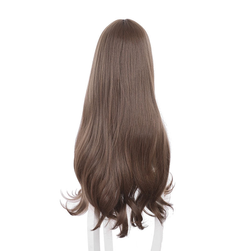 Momosaka Maria Brown Long Cosplay Wig