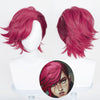 Game LOL Arcane Vi Short Rose Red Cosplay Wigs