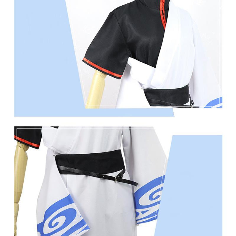 Anime Gintama Sakata Gintoki Cosplay Costume - Cosplay Clans