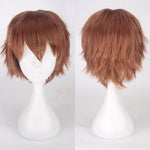 Classic Short 30cm Man Fashion Various Color White Black Gray Brown Pink Red Pruple Blonde Anime Cosplay Wigs - Cosplay Clans