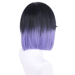 Game Genshin Impact Yelan Black Gradient Purple Cosplay Wigs