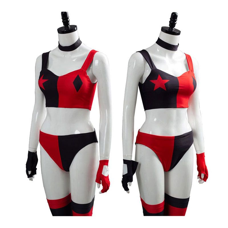 Movie The Suicide Squad Harley Quinn Outfits Cosplay Costumes - Cosplay Clans