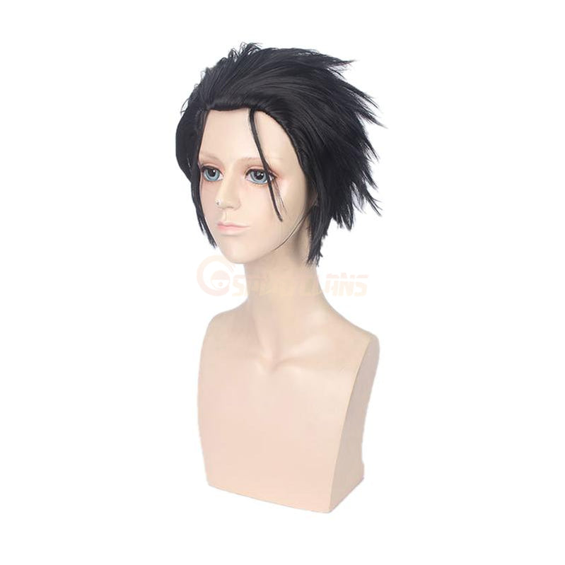 Anime Re:Zero Starting Life in Another World Subaru Natsuki Short Black Cosplay Wigs - Cosplay Clans