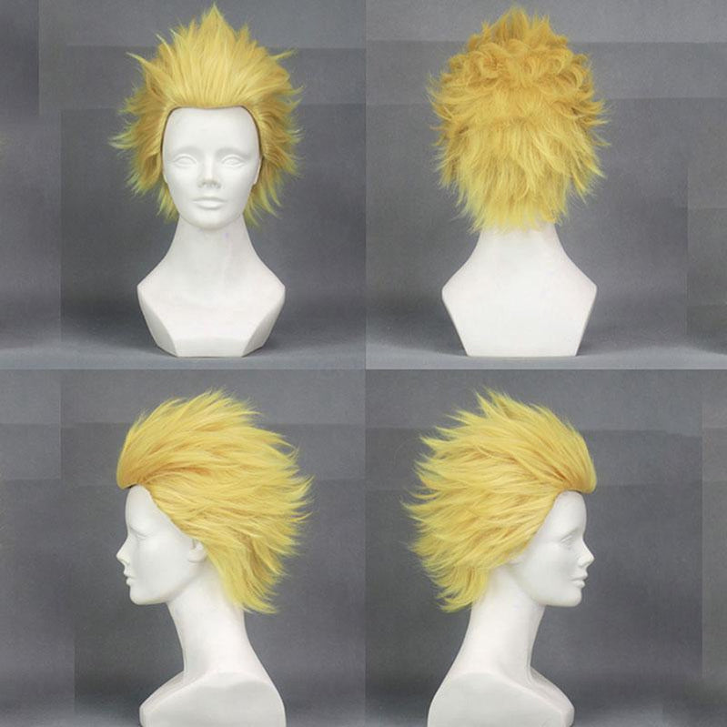 FGO Fate/Stay Night Archer Gilgamesh Blonde Short Man Cosplay Wig - Cosplay Clans