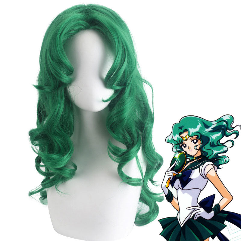 Anime Sailor Moon Haruka Tenou Sailor Uranus and Michiru Kaiou / Sailor Neptune Cosplay Wig