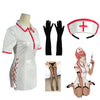 Anime Chainsaw Man Makima Power Nurse Uniform Cosplay Costumes