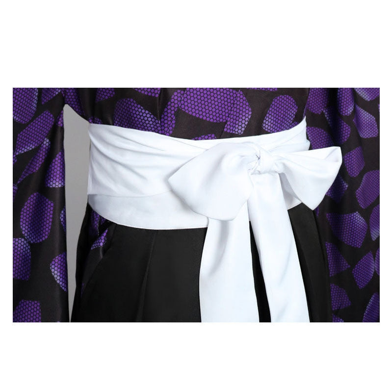 Anime Demon Slayer Kimetsu no Yaiba Kokushibou Tsugikuni Michikatsu Cosplay Costumes - Cosplay Clans