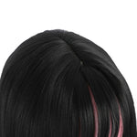 Anime Akudama Drive The Swindler Ordinary Person Long Black Cosplay Wigs - Cosplay Clans