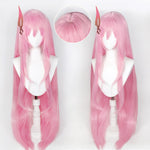 Anime Engage Kiss Kisara Pink Long Cosplay Wigs