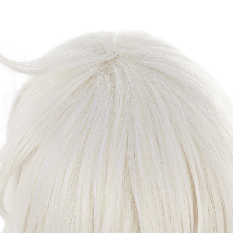 Anime Summer Time Rendering Light Milk Gold Long Straight Hair Cosplay Wig  Prop