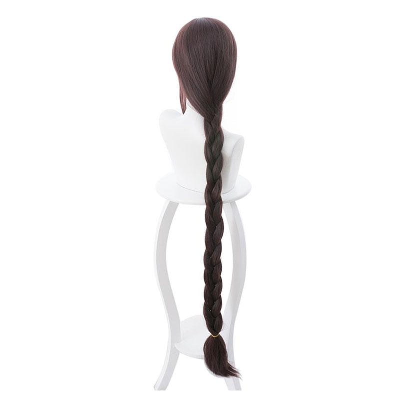 FGO Fate Grand Order Yu Mei Ren 120cm Brown Long Straight/Braid Halloween Cosplay Wigs - Cosplay Clans