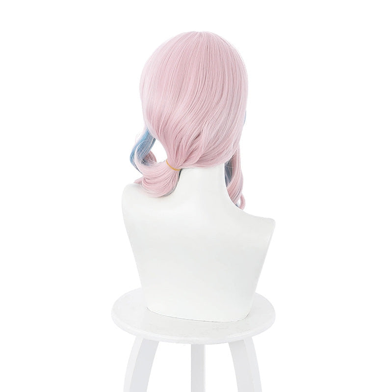 Anime Akudama Drive Doctor Long Pink Gradient Blue Cosplay Wigs - Cosplay Clans