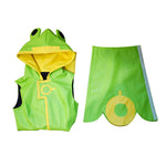 Anime Cardcaptor Sakura: Clear Card Sakura Frog Raincoat Fullset Cosplay Costumes