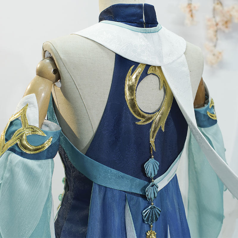Game Genshin Impact Young Madame Ping Cosplay Costumes