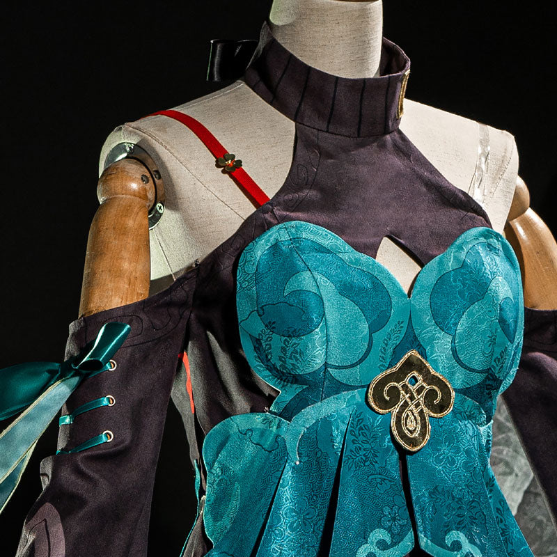 Game Honkai: Star Rail Qingque Cosplay Costumes